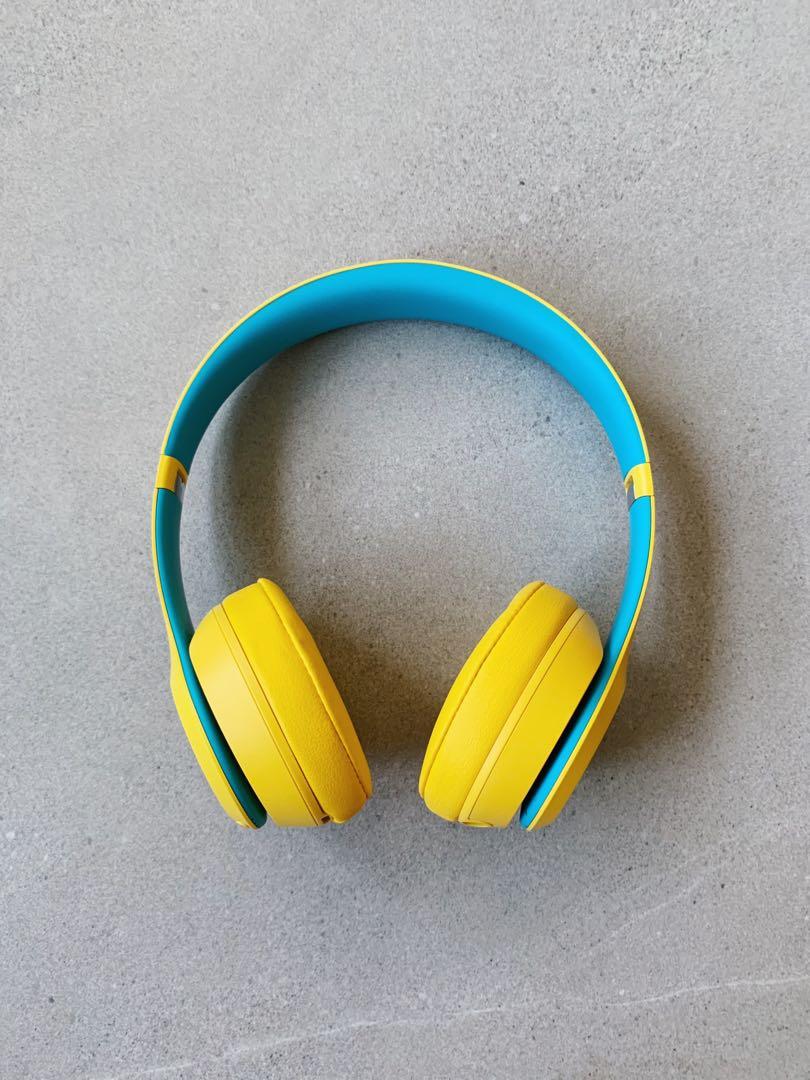Beats Solo 3 Wireless Club Collection Yellow Apple Audio Portable Audio Accessories On Carousell