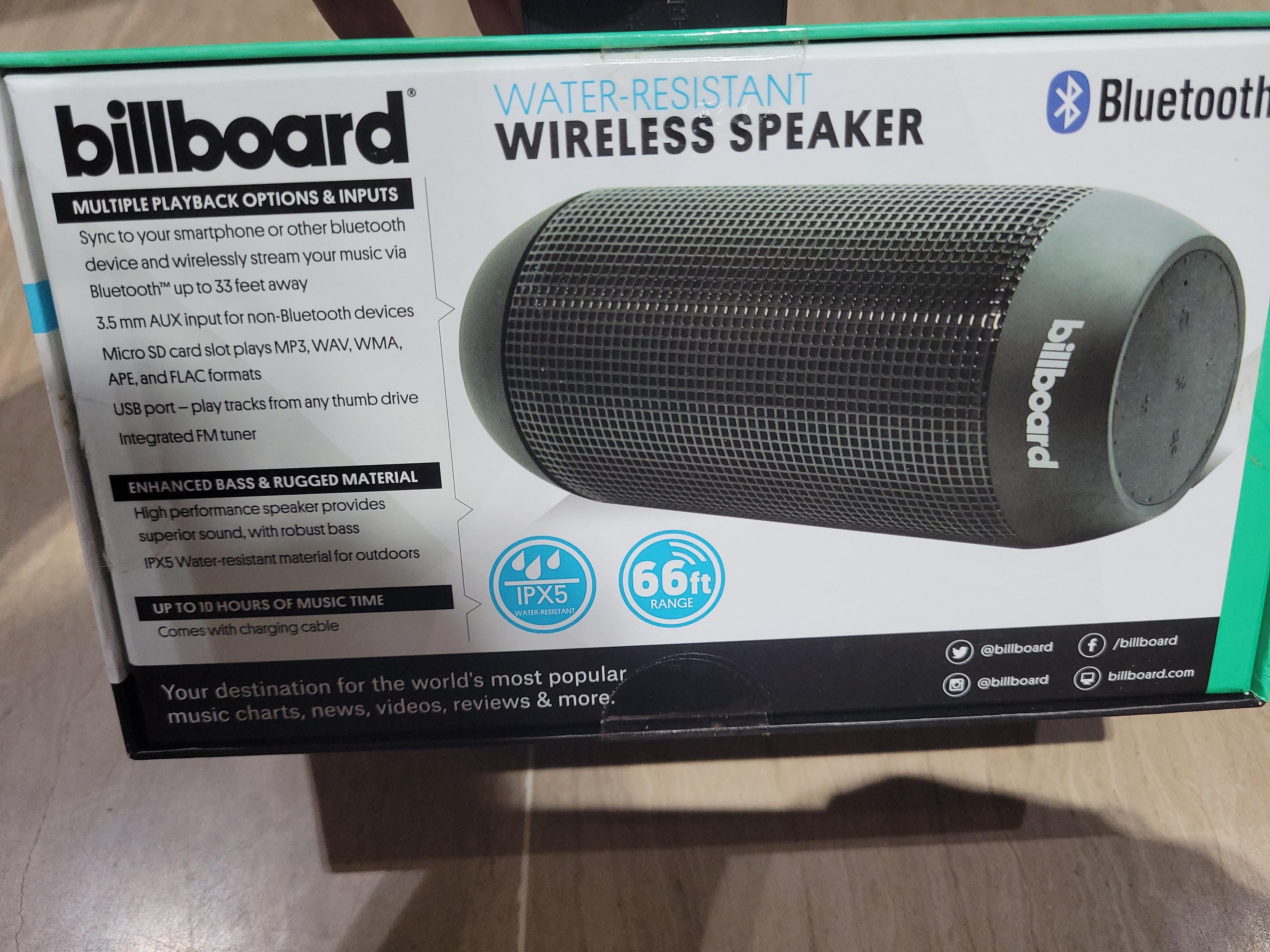 Led Globe Polaroid Wireless Light Up Speaker Water Speakers