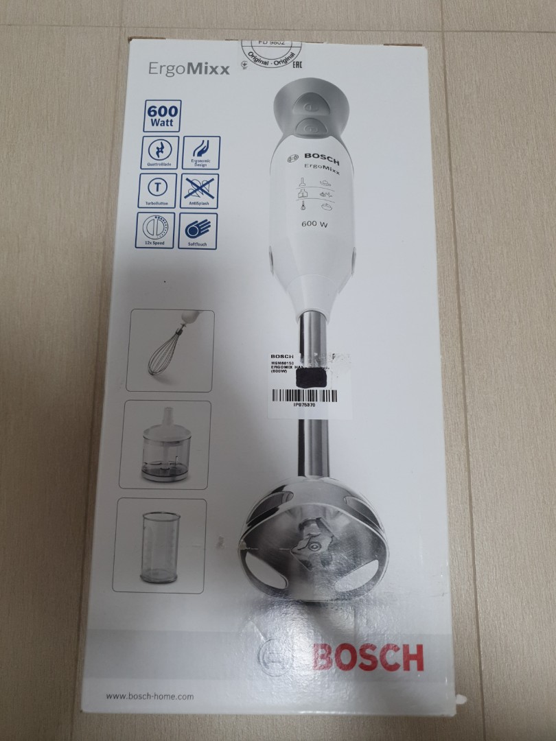 Bosch ErgoMixx 600W, TV & Home Appliances, Kitchen Appliances, Juicers ...