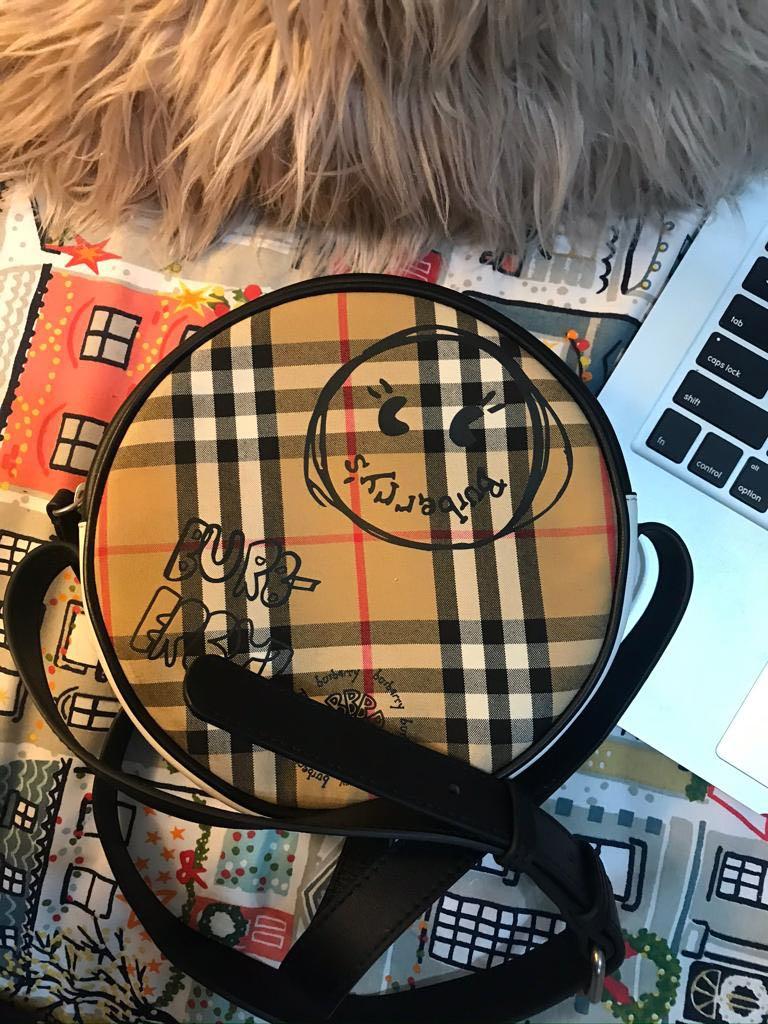 Burberry round crossbody best sale bag