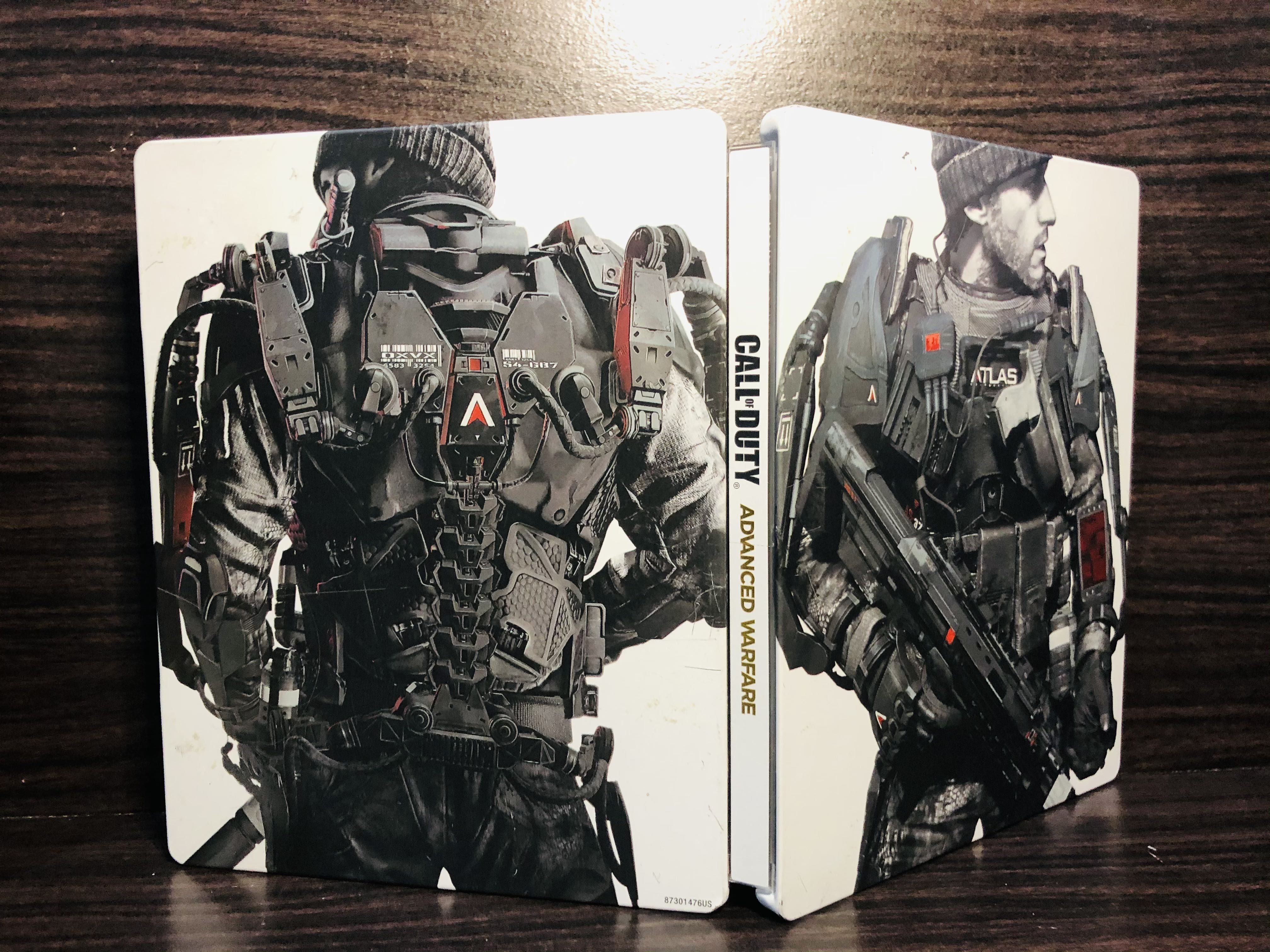 Call of duty WW2 and Advance Warfare steelcase steelbook ps4 ps5 xbox
