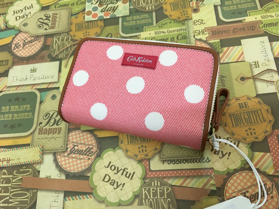 Cath kidston 2025 button spot purse