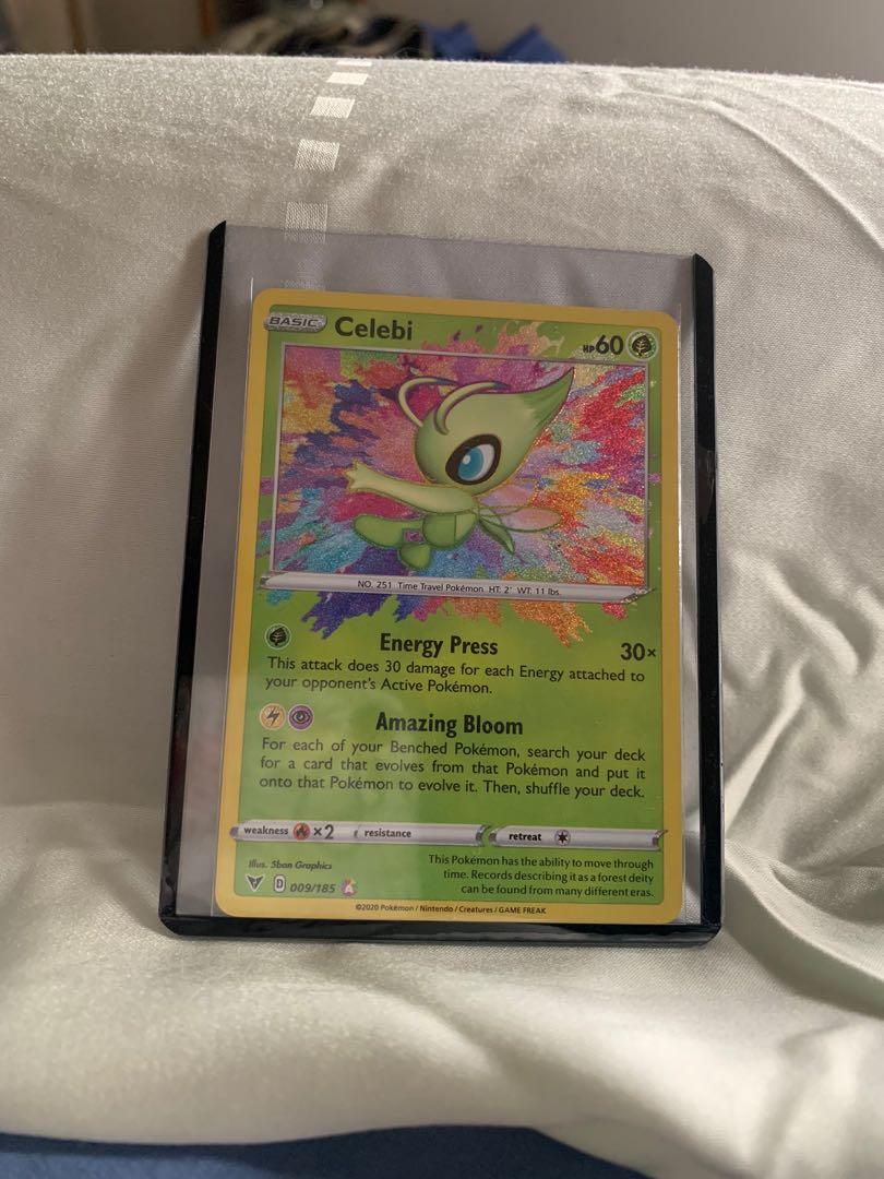 Celebi Amazing Rare Vivid Voltage 009 185 Toys Games Board Games Cards On Carousell Celebi Amazing Rare Vivid Voltage 009 185 Toys Games Board Games Cards On Carousell