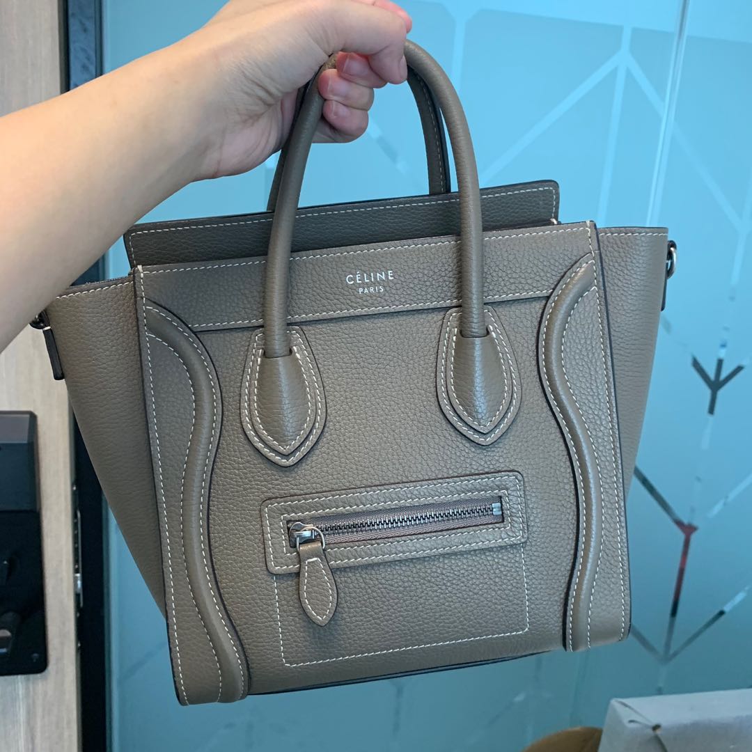 Celine hot sale nano taupe