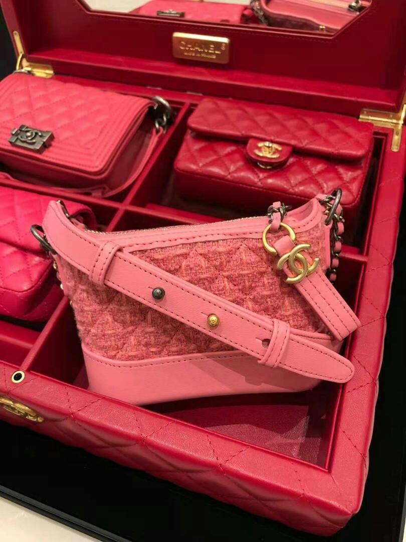 Set of four mini hot sale bags chanel