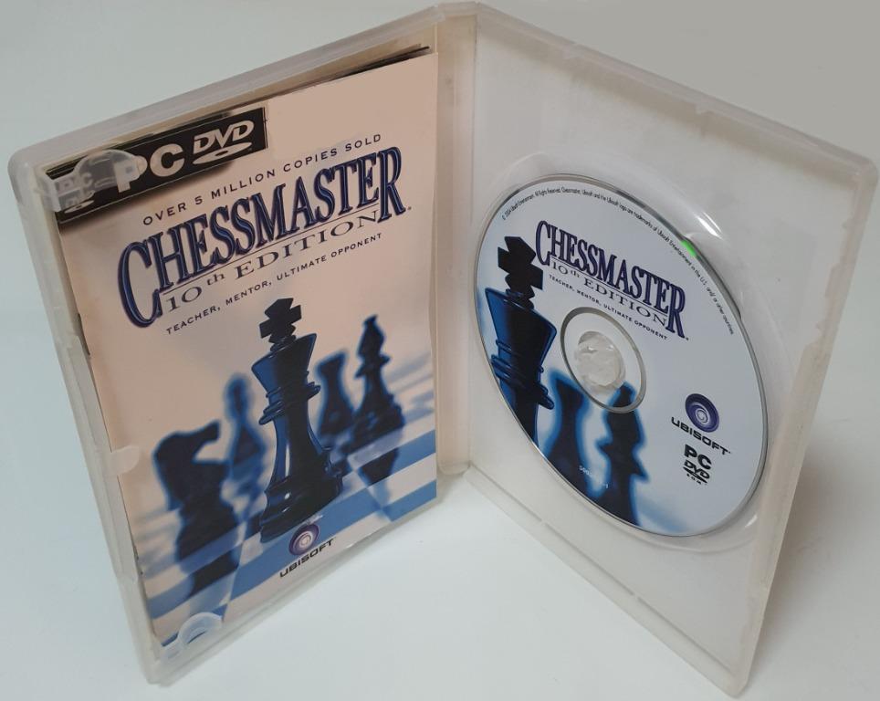 CHESSMASTER 10th Edition Teacher Mentor Opponent PC CD-ROM Computer Game 3  CD'S 8888681946
