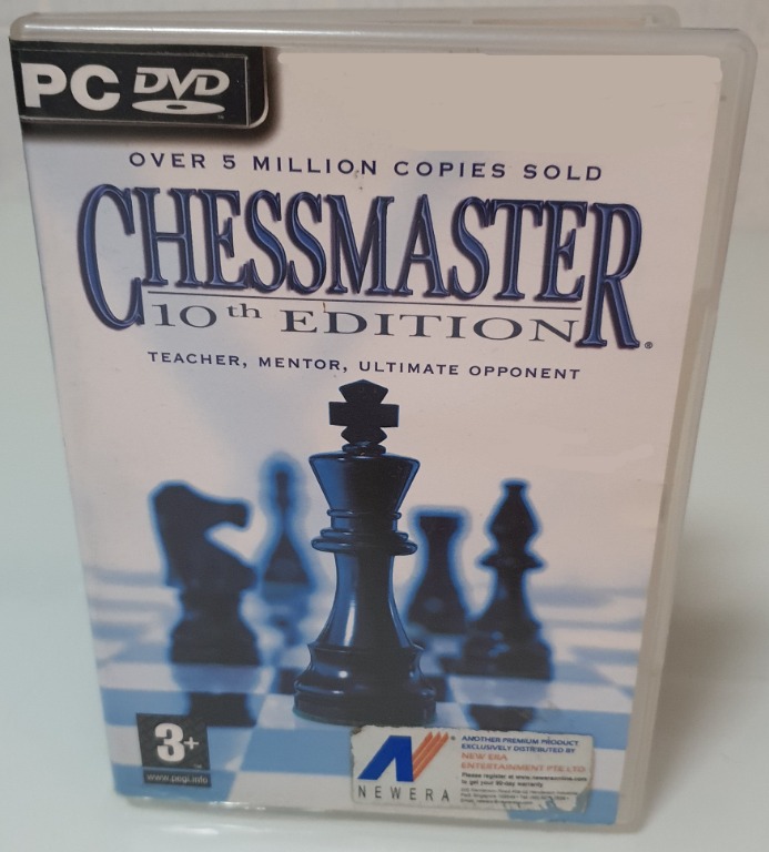Chessmaster 10th Edition - DVD (Windows XP/ME/98 only), Hobbies & Toys,  Toys & Games on Carousell