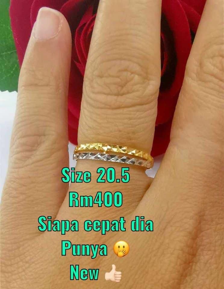 Cincin Emas 916 Tulin Luxury Accessories On Carousell