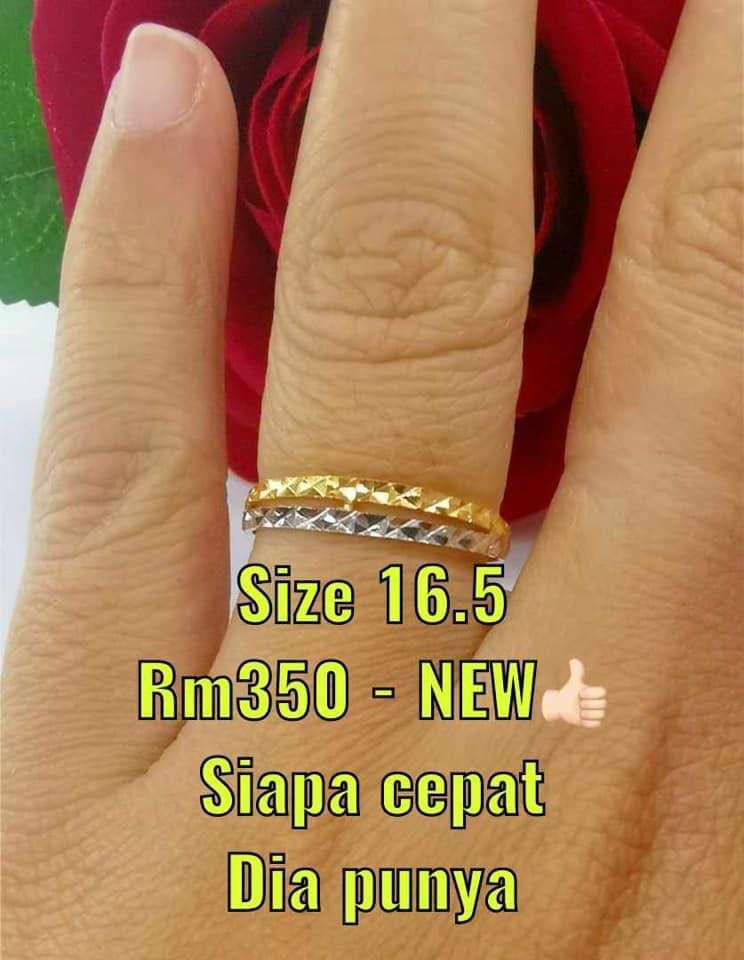 Cincin Emas 916 tulin, Luxury, Accessories on Carousell