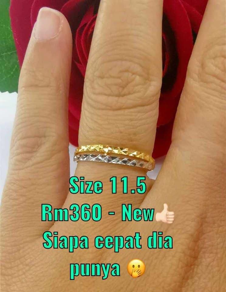 Cincin Emas 916 tulin, Luxury, Accessories on Carousell