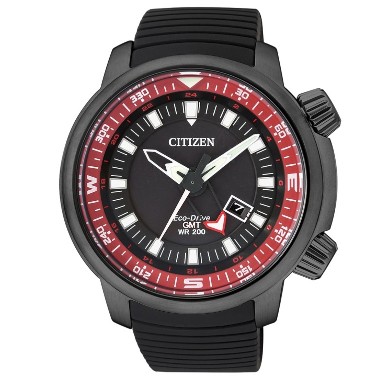 Citizen PROMASTER Land Series GMT Eco-Drive Watch BJ7086-06E, Citizen ...