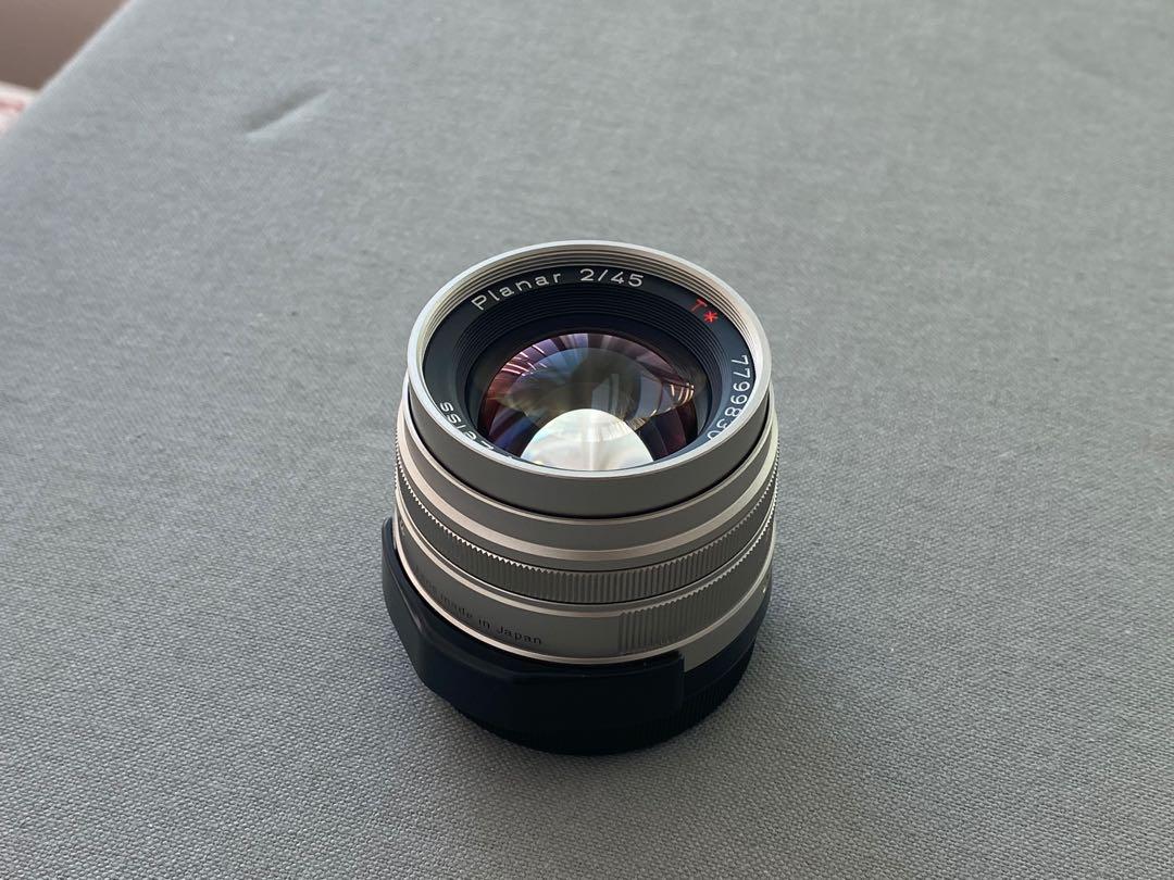 Contax Carl Zeiss Planar T* 45mm f2 G Lens, 攝影器材, 鏡頭及裝備 