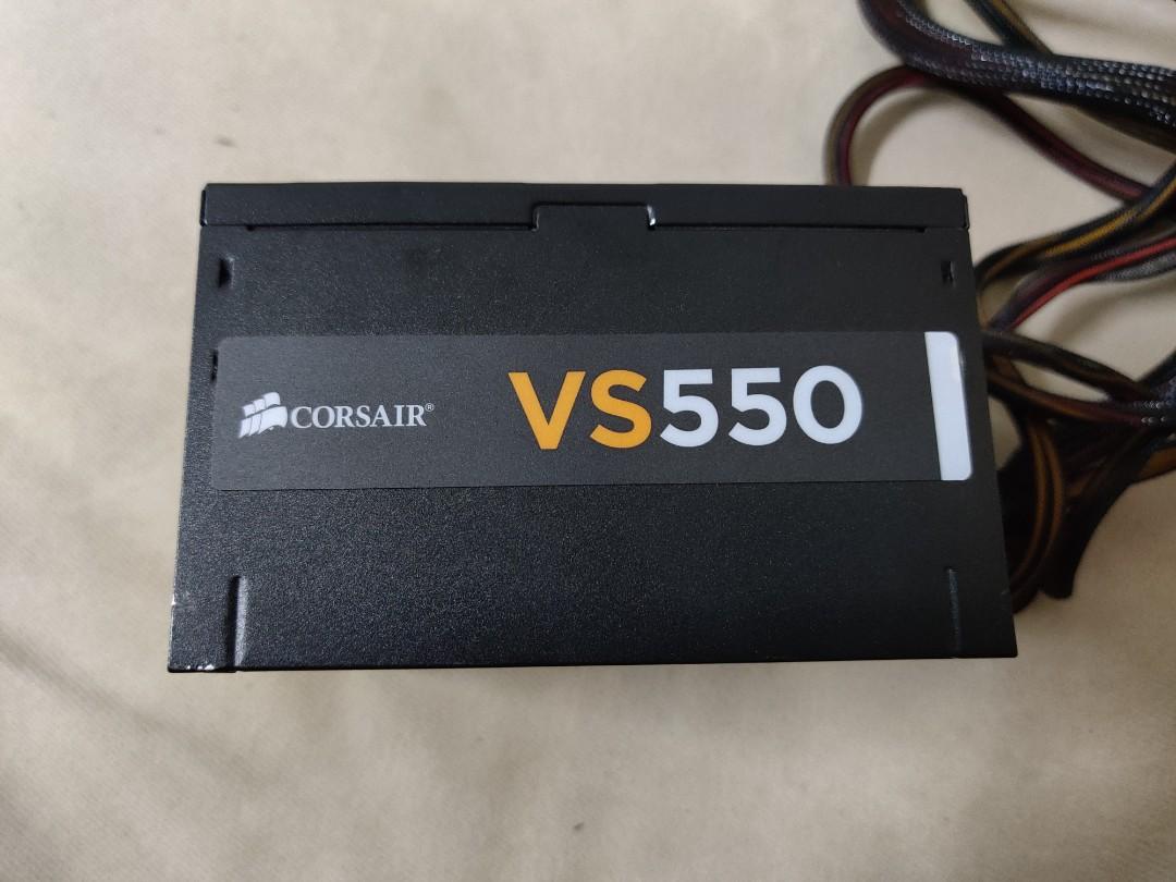 Corsair VS550 550W non Modular Power Supply, Computers & Tech, Parts ...