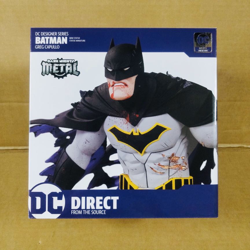 DC Collectibles Batman Metal Greg Capullo Mini Statue [MISB], Hobbies &  Toys, Toys & Games on Carousell