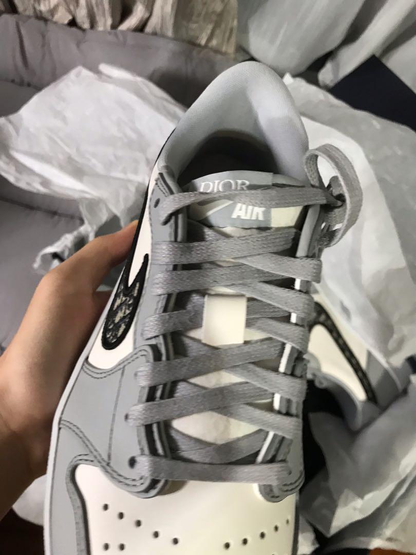 nike dior grey