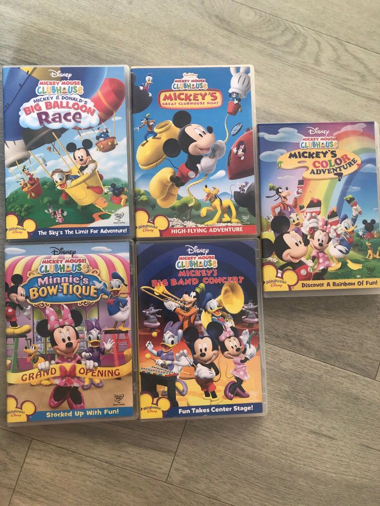 Disney Mickey Mouse Clubhouse DVDs, Hobbies & Toys, Music & Media, CDs ...