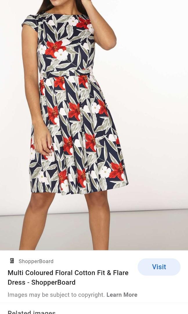Dorothy perkins fit and flare floral dress Women s Fashion Dresses Sets Dresses on Carousell
