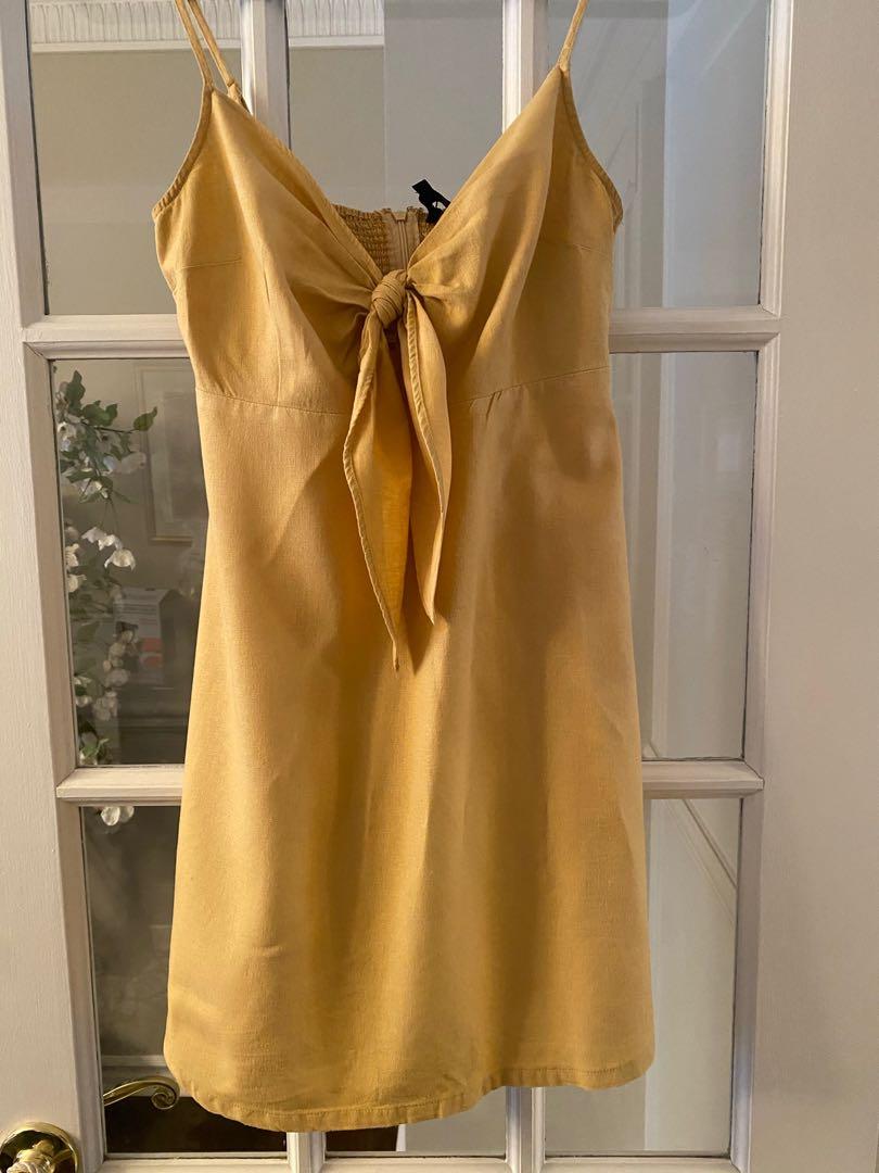Dynamite hot sale yellow dress