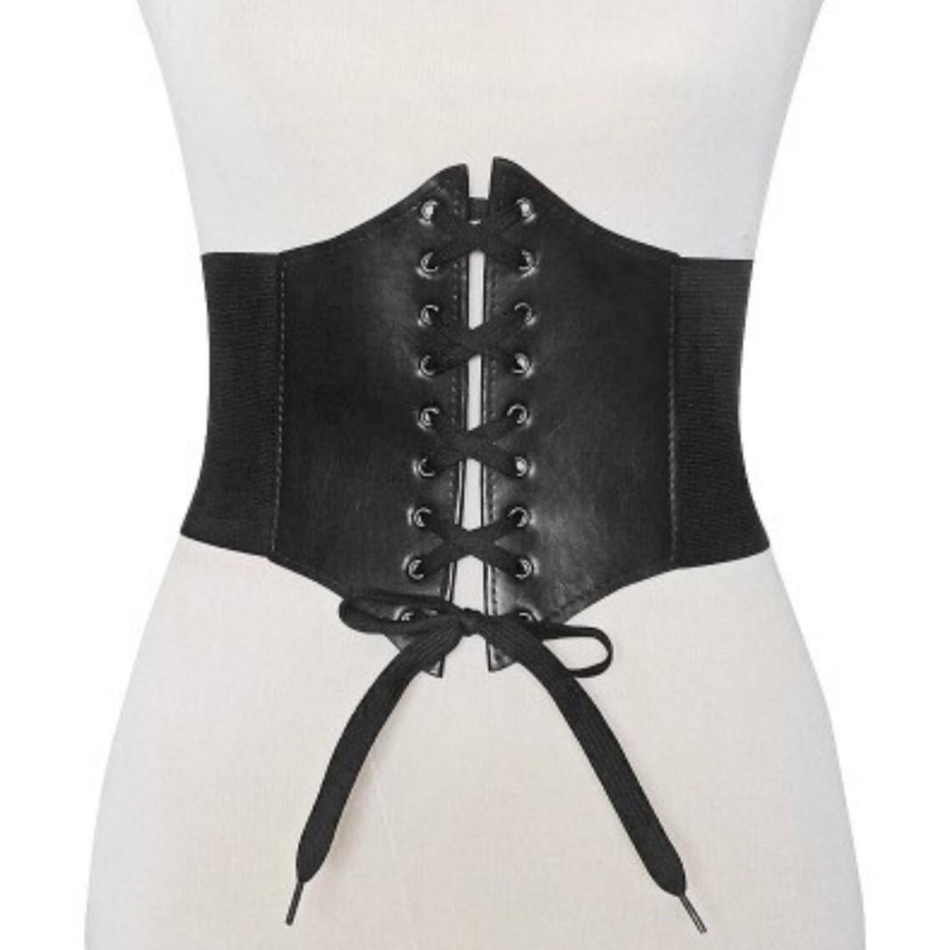garter belt with corset