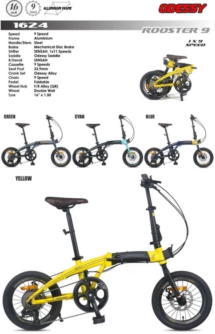 Odyssey folding bike store