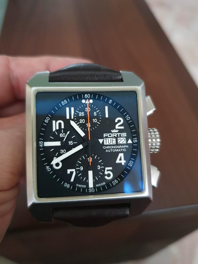 Fortis square chronograph 2025