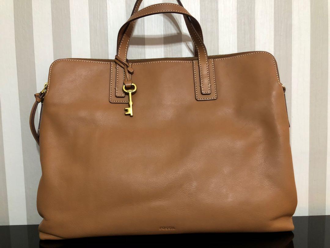 Fossil laptop bag clearance