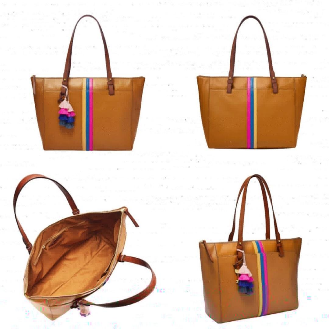 Fossil Rachel Tote with Zipper Women s Fashion Bags Wallets