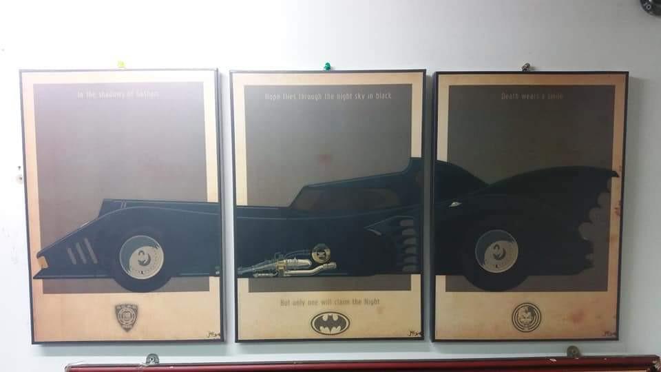 FRAME BATMOBILE 1 SET ( ADA 3 FRAME ), Furniture & Home Living, Home ...