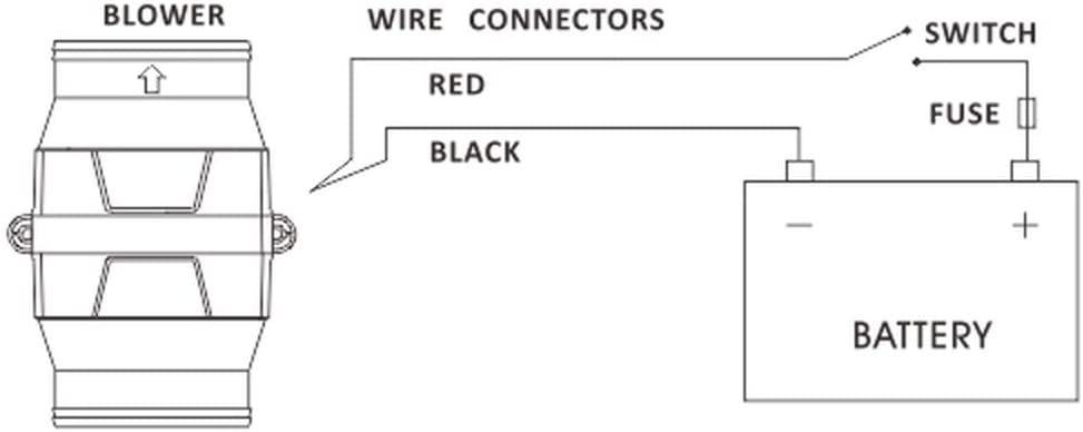 Blower Seaflo 75 Mm 12V, Blower Seaflo 75 Mm 12V