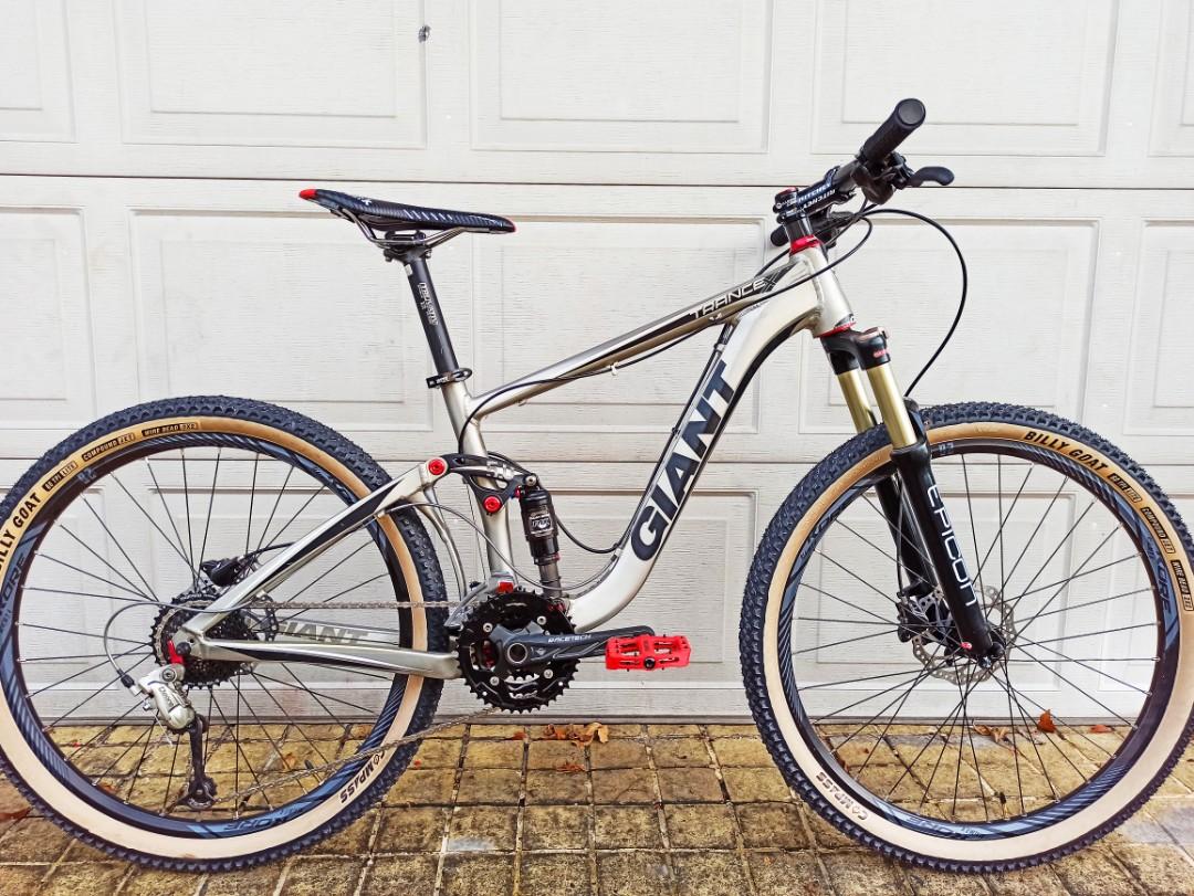 small full suspension mountain bike