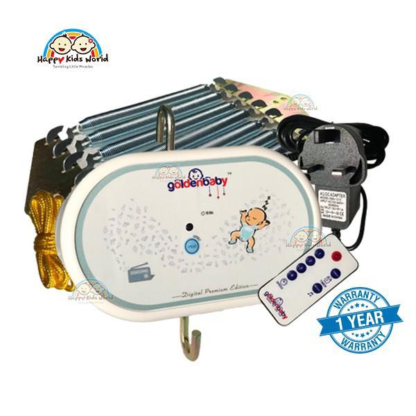 Golden Baby Electronic Baby Cradle With Remote Timer Music