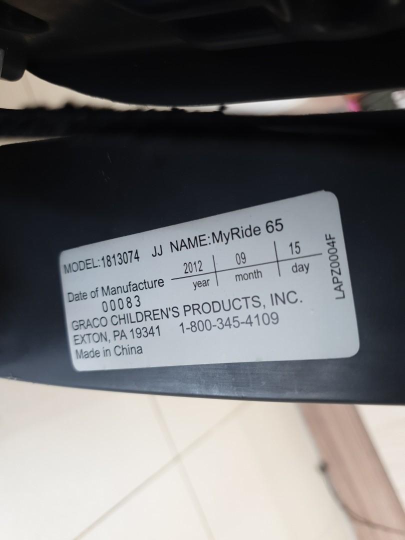 Graco My Ride 65 LX Convertible Car Seat