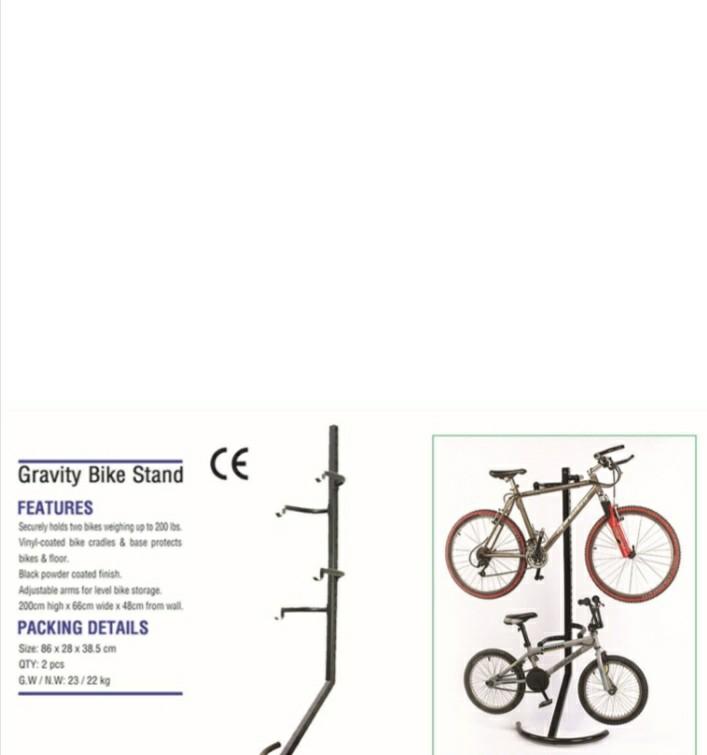 Gravity Dual Bicycle Bike Rack Stand Sports Equipment Bicycles Parts Bicycles on Carousell