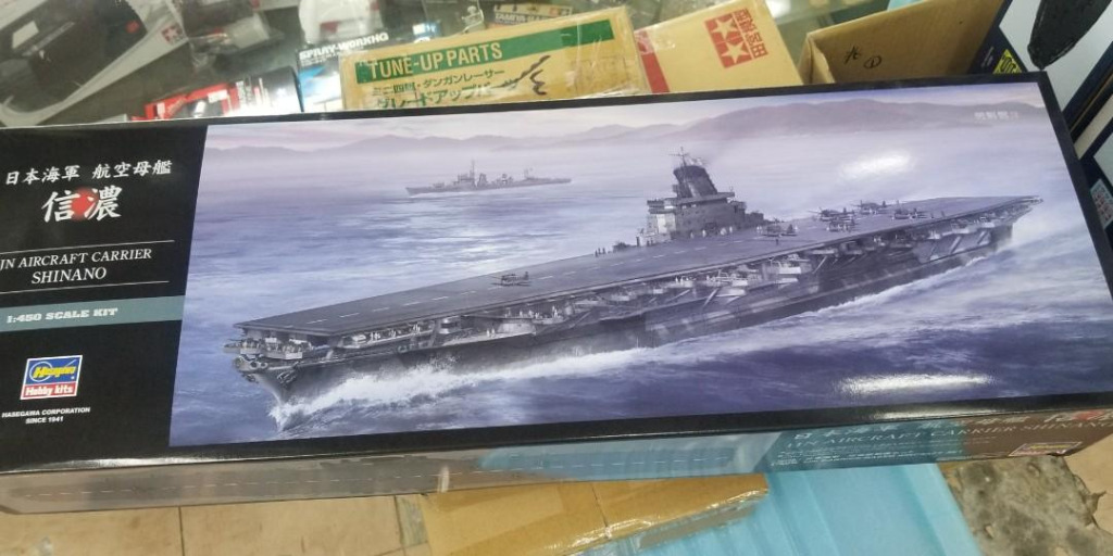 第1位獲得！ 【ニュータイプ様専用】空母信濃 ハセガワ1/450 組立塗装