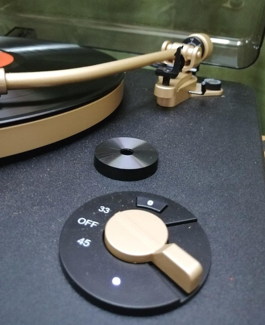 Heyday Wireless Bluetooth Turntable Vinyl Record Player, Audio