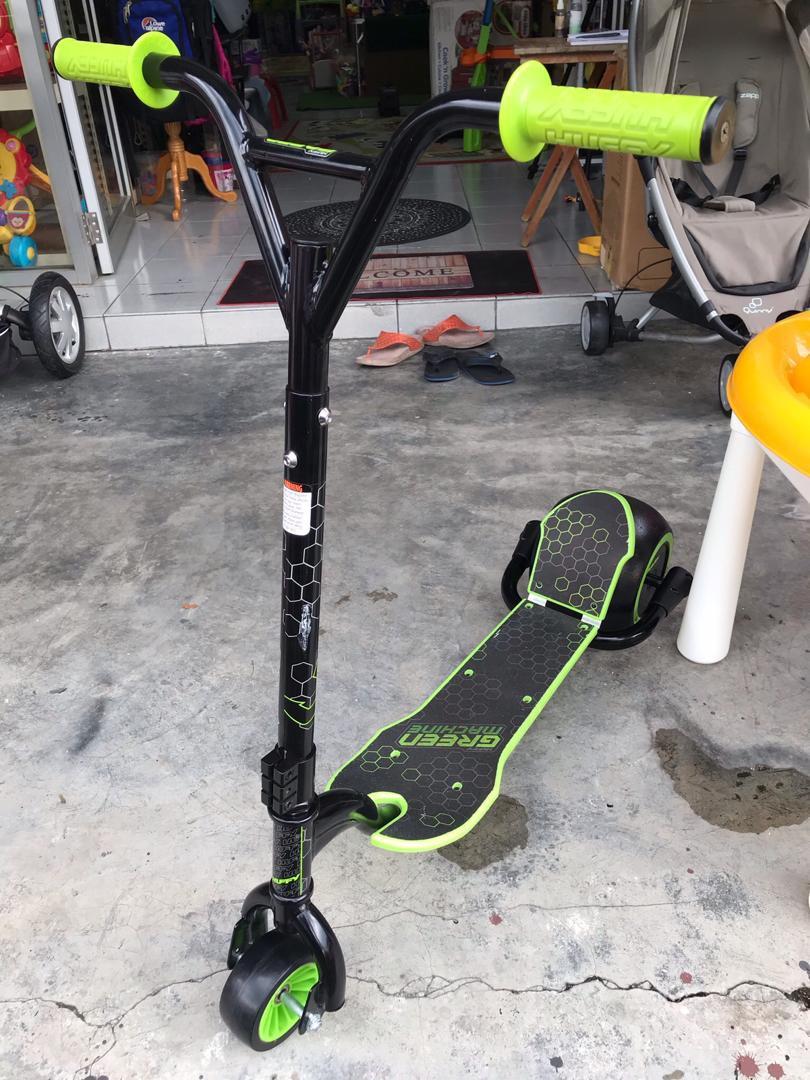Huffy Green Machine Drift Scooter Auto Accessories on Carousell