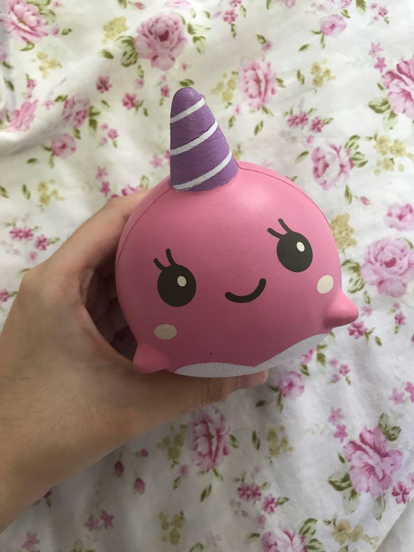Jumbo millie shop the whale squishy