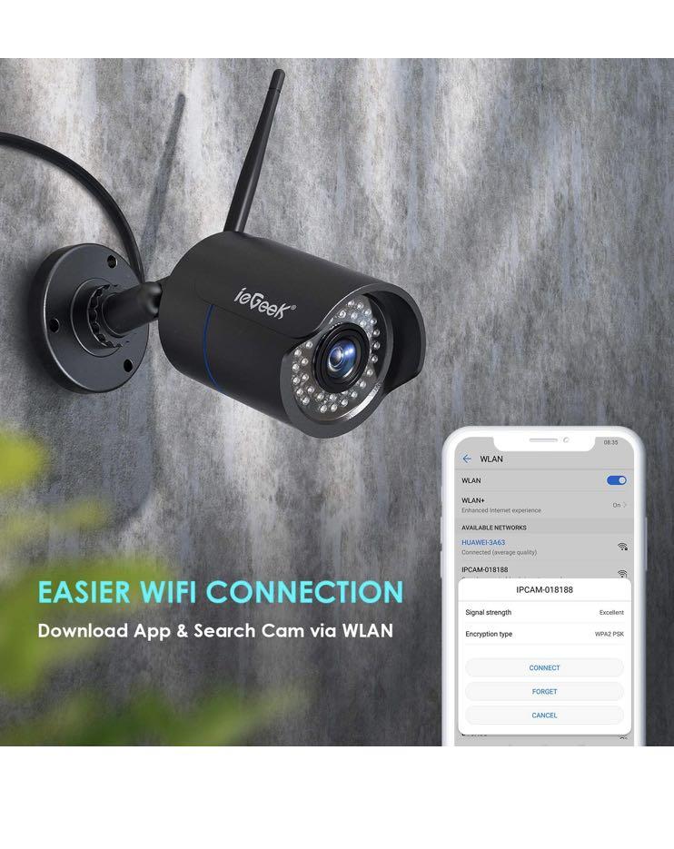 Iegeek security outdoor camera top