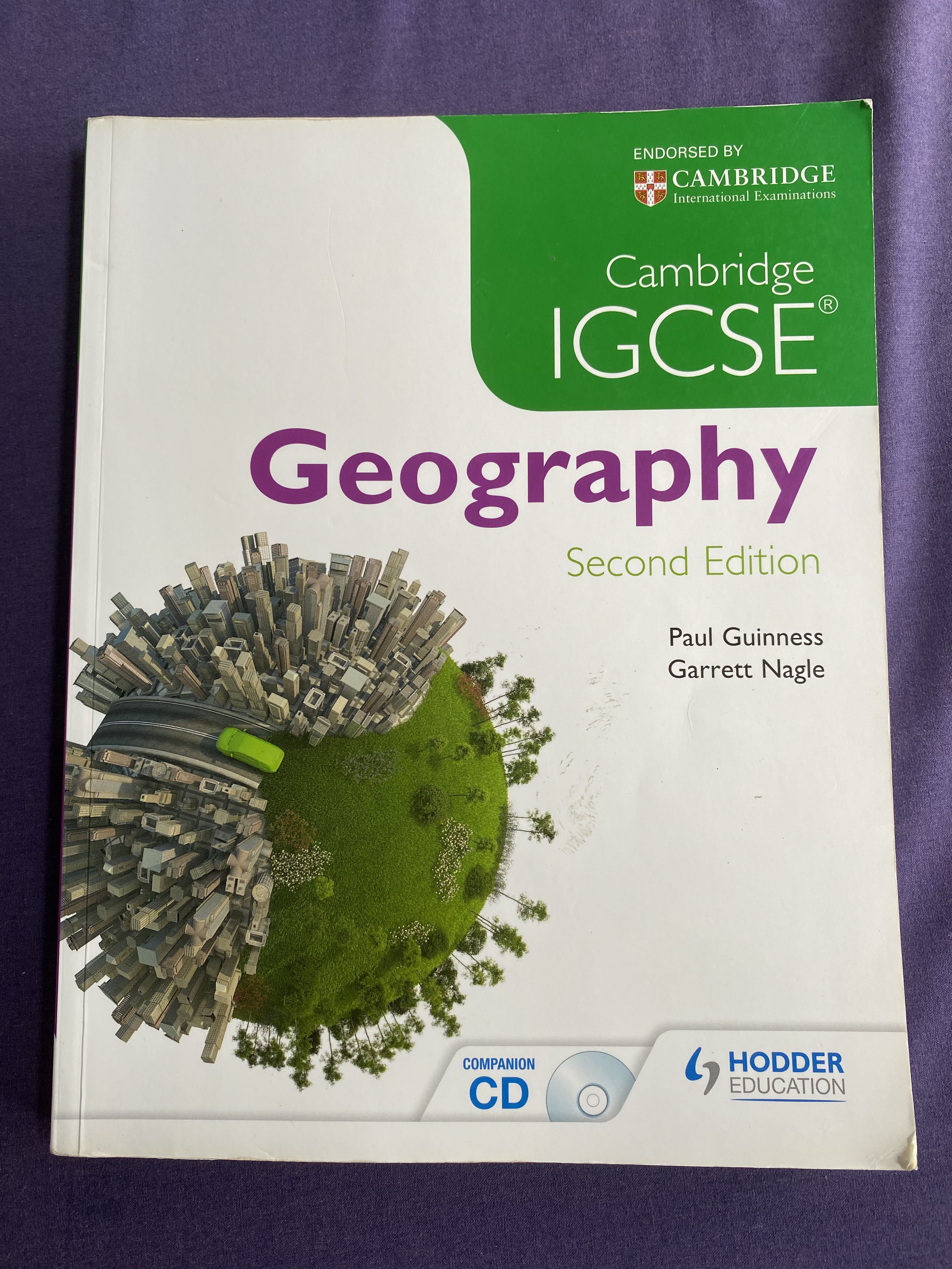 IGCSE Geography Textbook (2nd Edition) on Carousell