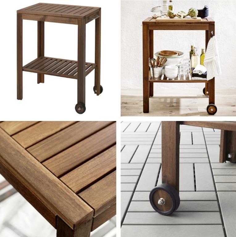 Ikea outdoor serving cart deals