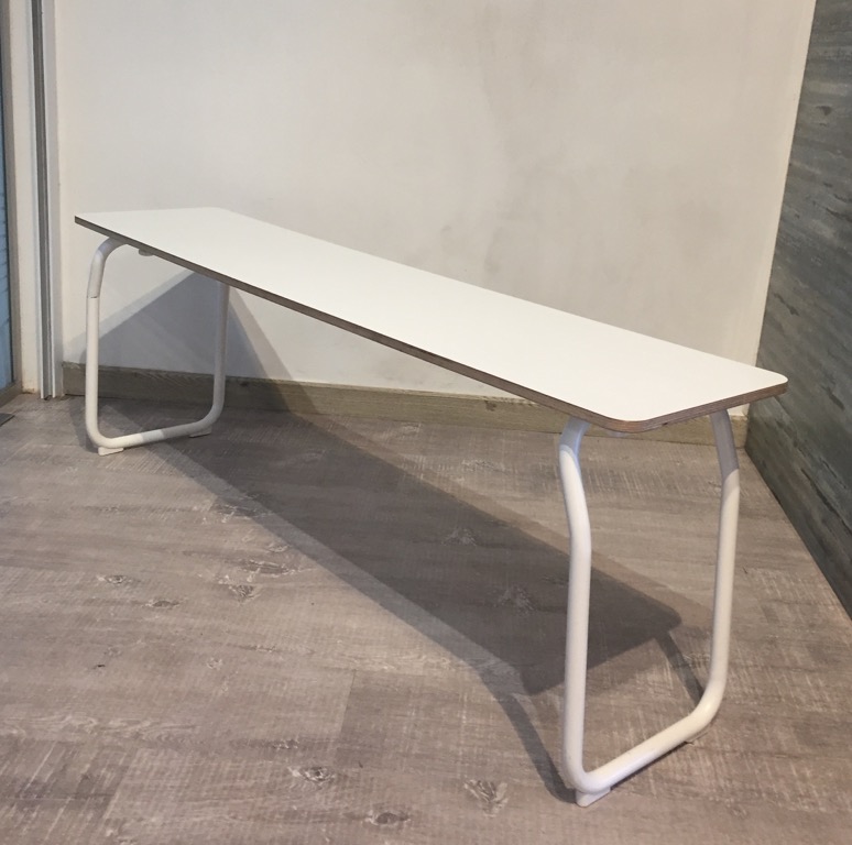 Ikea folding store bench