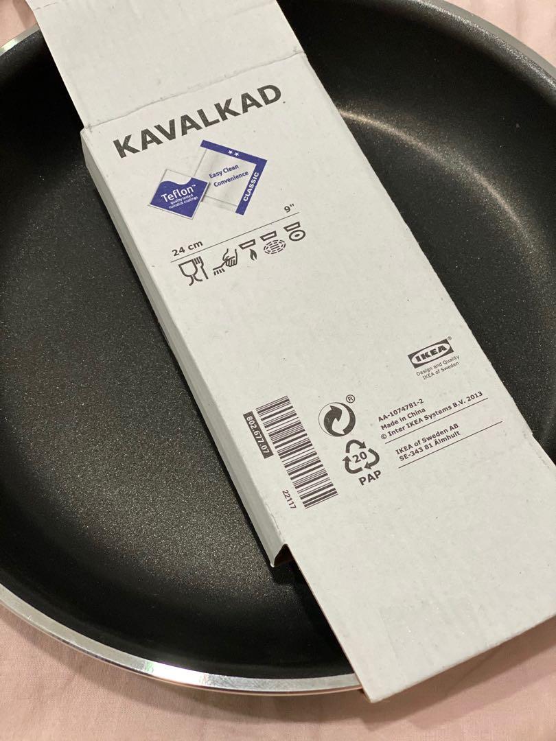 IKEA Kavalkad Frying Pan Teflon Non Stick, Furniture & Home Living