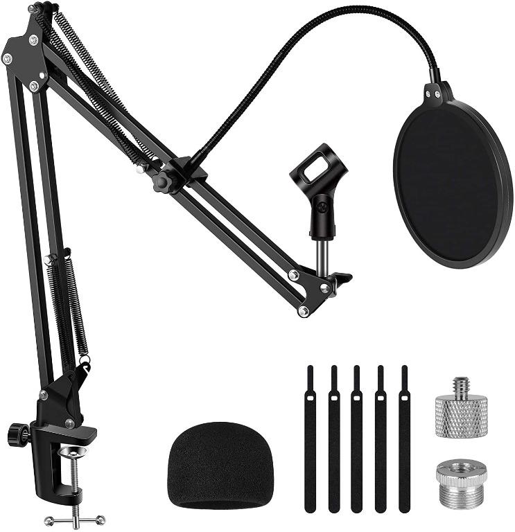 InnoGear Microphone Stand, Adjustable Mic Stand Set for Blue Yeti Nano