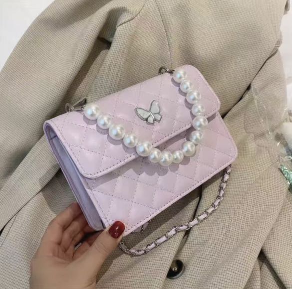 INSTOCK purple butterfly slingbag handbag korean ulzzang Women s