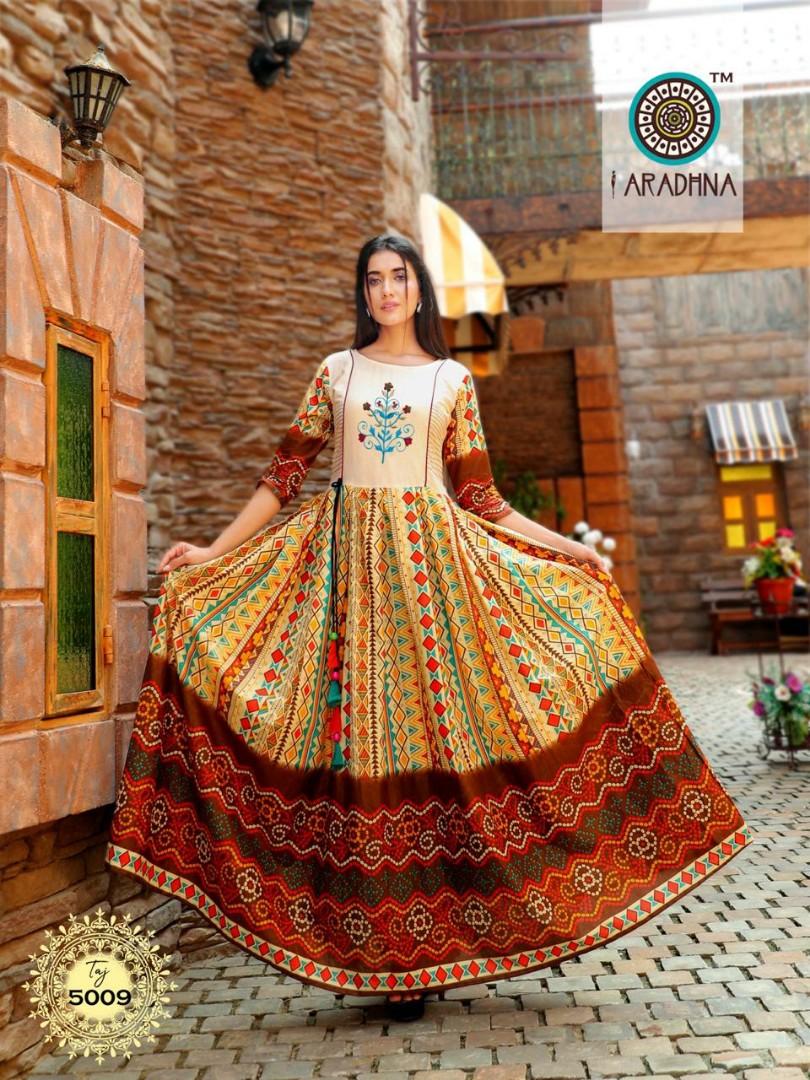 Instock Ready to wear Cotton full gown long kurti maxi dress