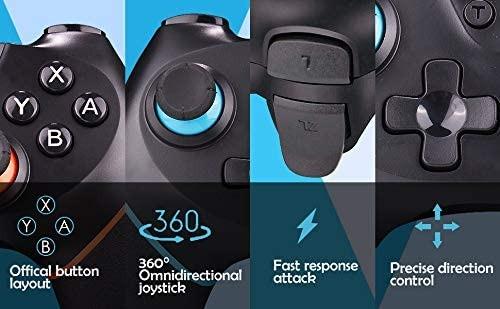 Jamswall Wireless Switch Pro Controller For Nintendo Switch Pc Remote Gamepad Joypad Joystick Supports Gyro Axis Turbo And Dual Vibration No Packaging Electronics Others On Carousell