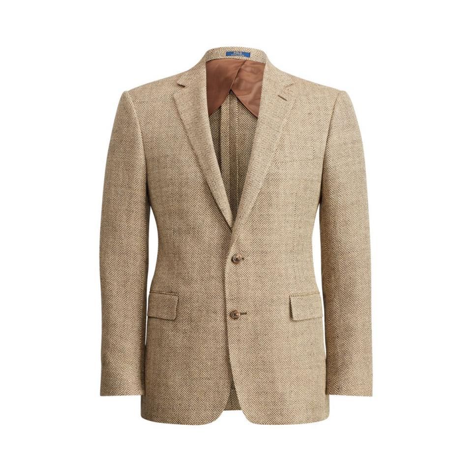 Jg Hook Camel Hair Blend Mocha Double Breasted Blazer W Pockets Men S Fashion Coats Jackets And Outerwear On Carousell