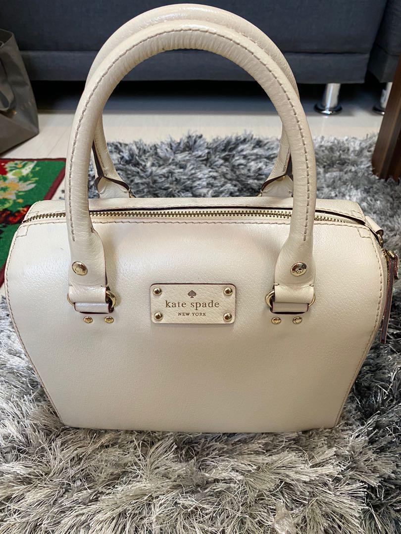 Original Kate Spade Alessa Wellesley Leather Satchel, Luxury, Bags &  Wallets on Carousell