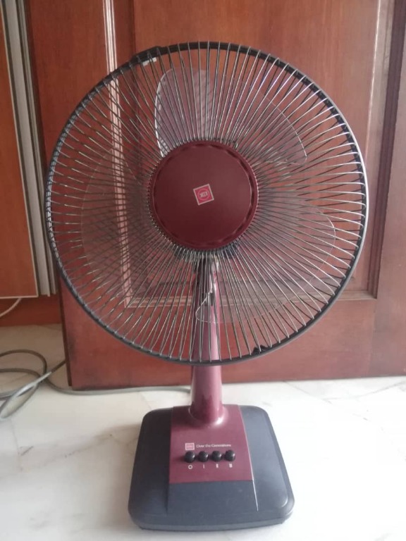 KDK 12 inch Table Fan, Furniture & Home Living, Furniture, Tables