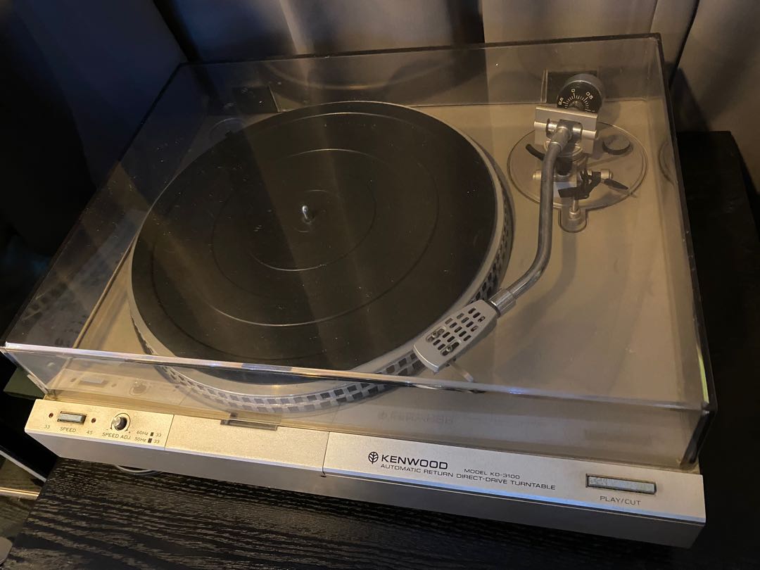 Kenwood KD3100 turntable for sale speed issue negotiable price